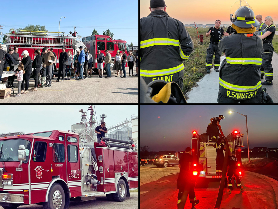 First Responder calls in 2023, 75 percent of Niverville Fire and EMS